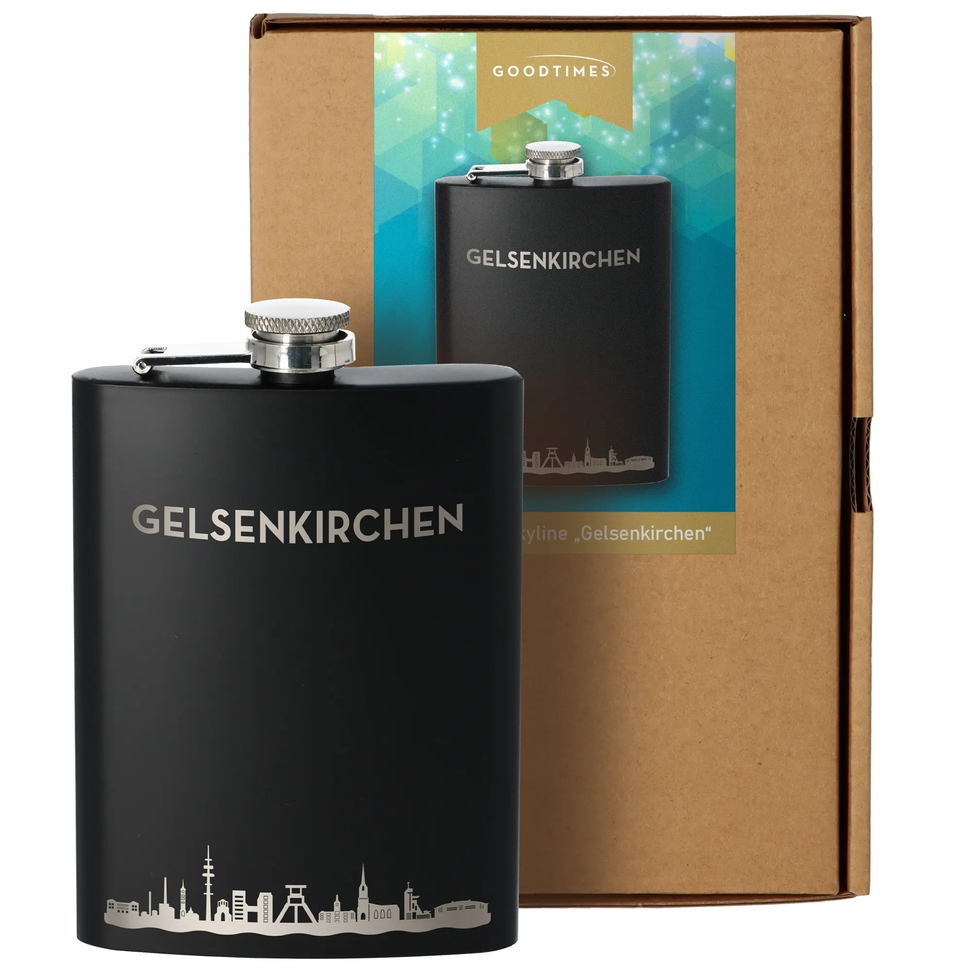 Flachmann Skyline Gelsenkirchen