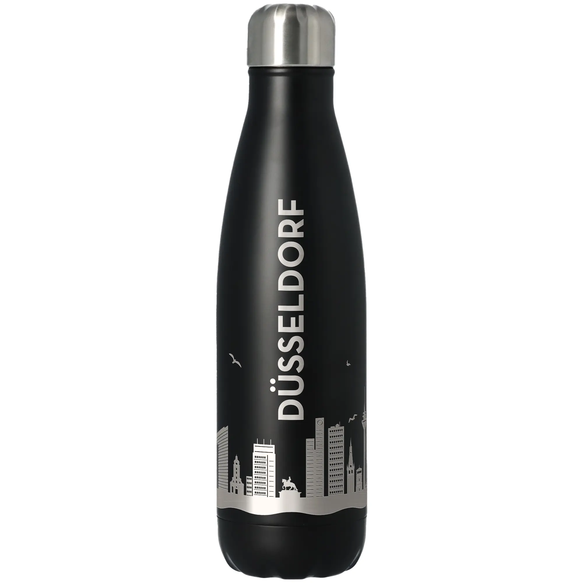 Trinkflasche Skyline Düsseldorf