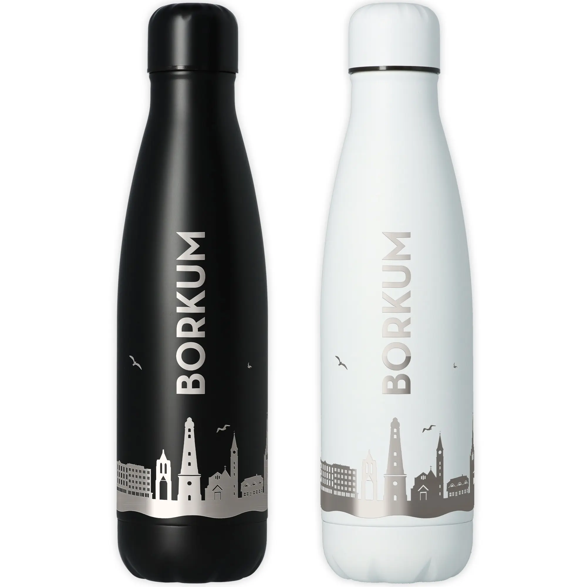 Trinkflasche Skyline Borkum