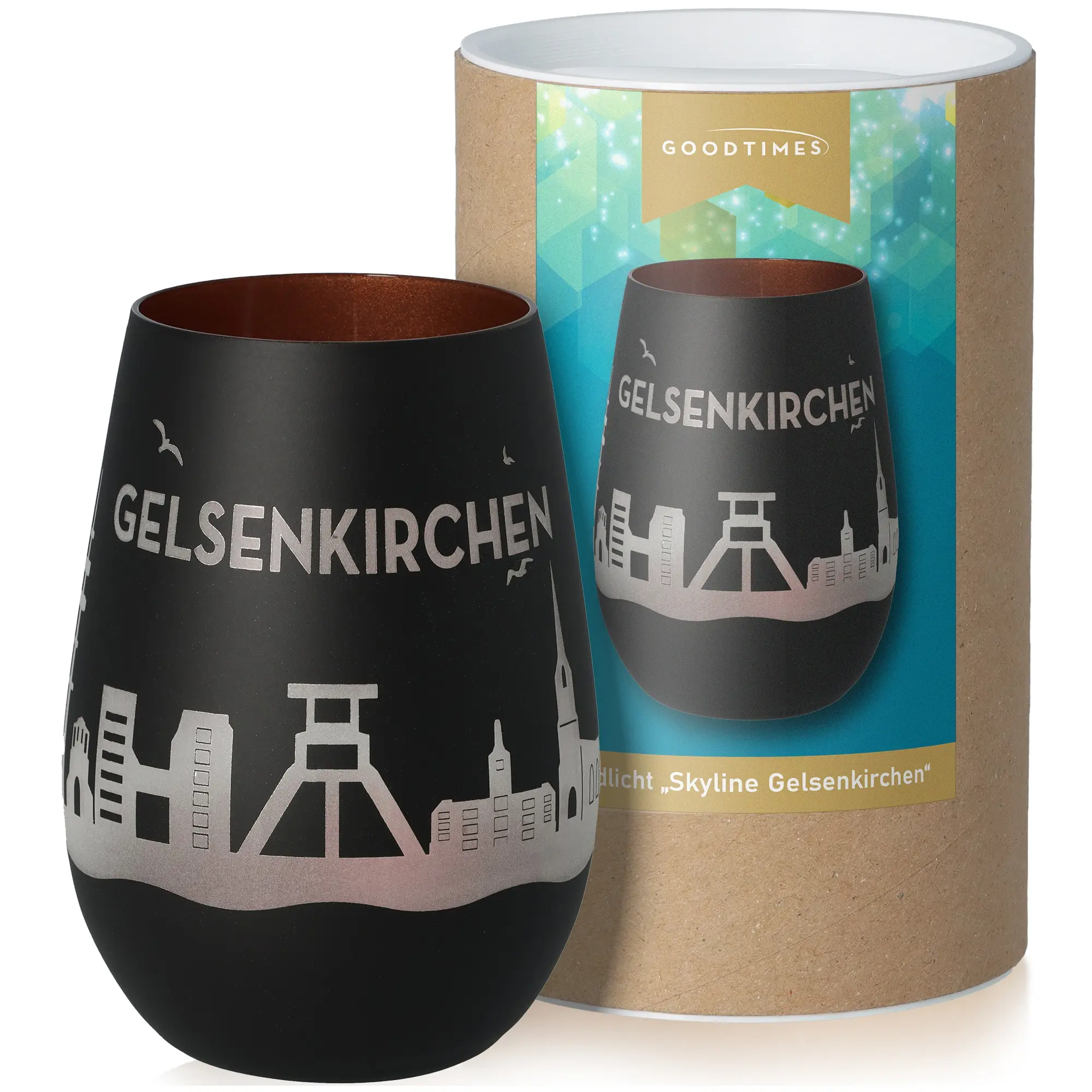 Windlicht Skyline Gelsenkirchen