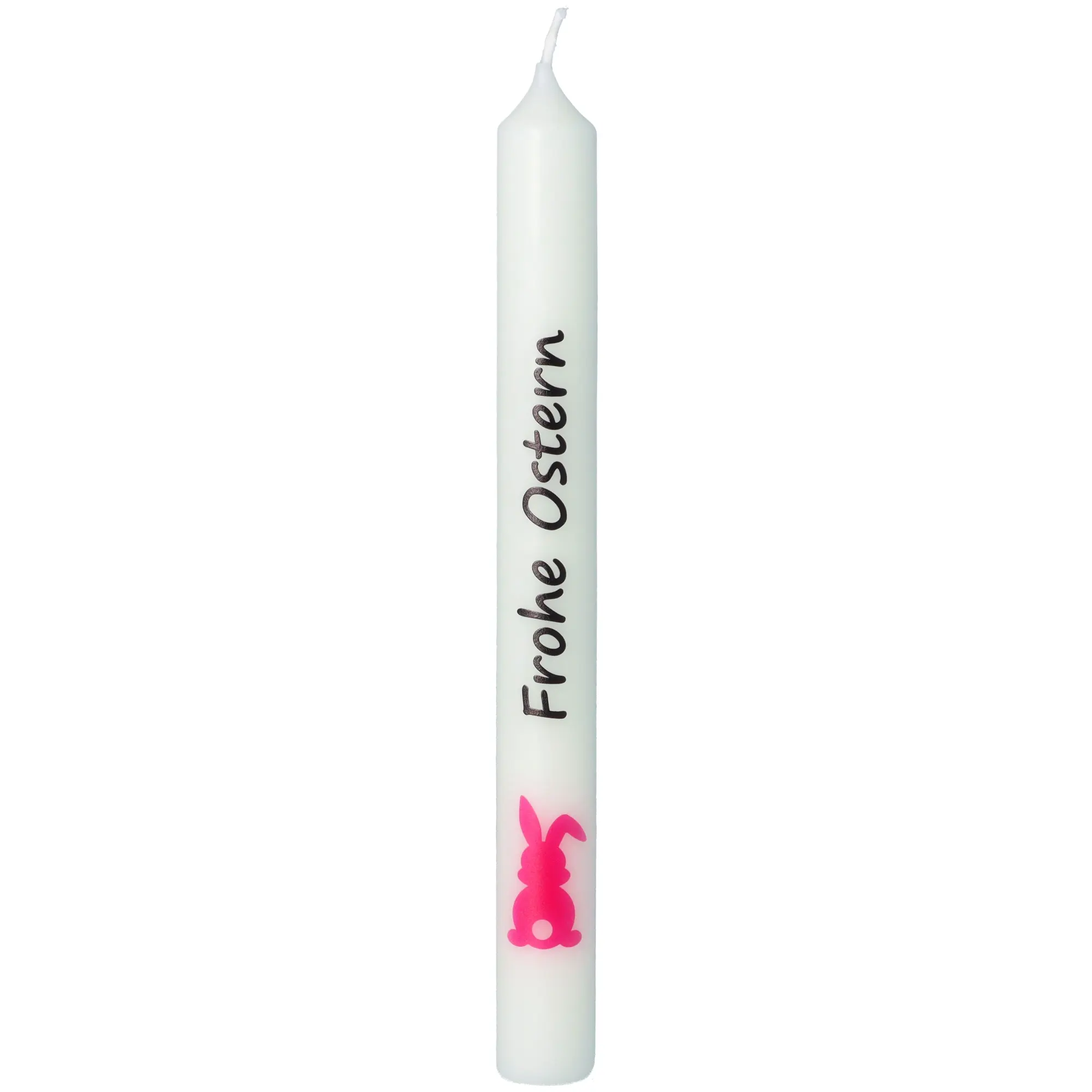 Stabkerze "Frohe Ostern" Pink