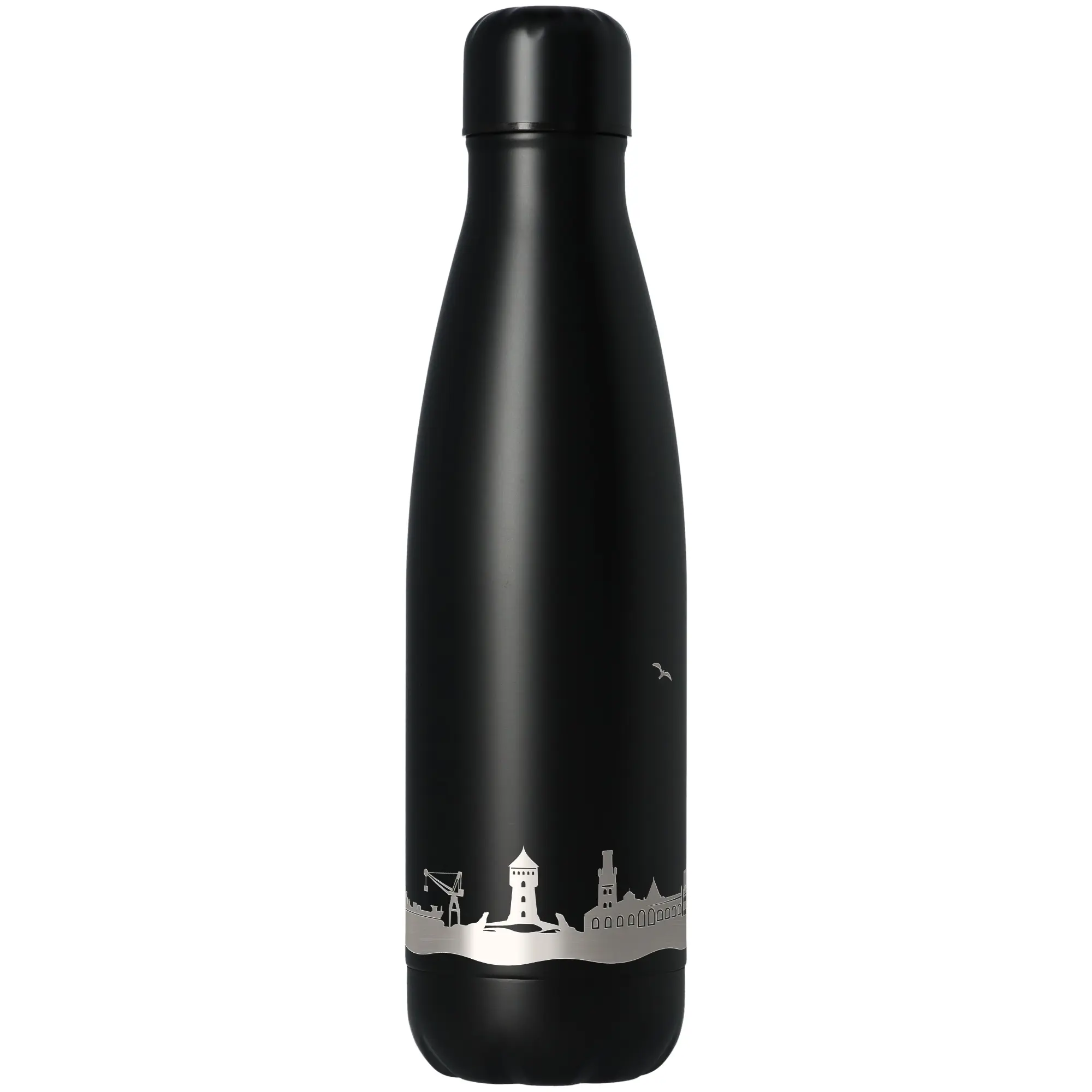 Trinkflasche Skyline Cuxhaven