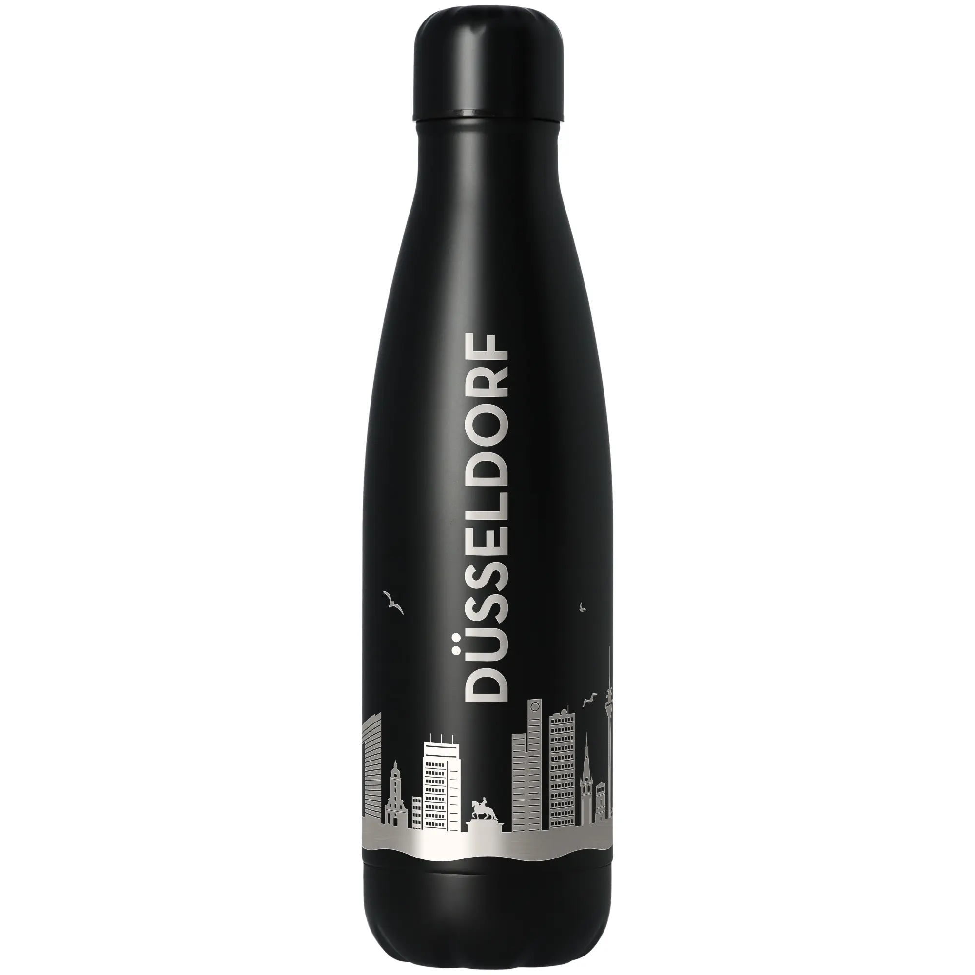 Trinkflasche Skyline Düsseldorf