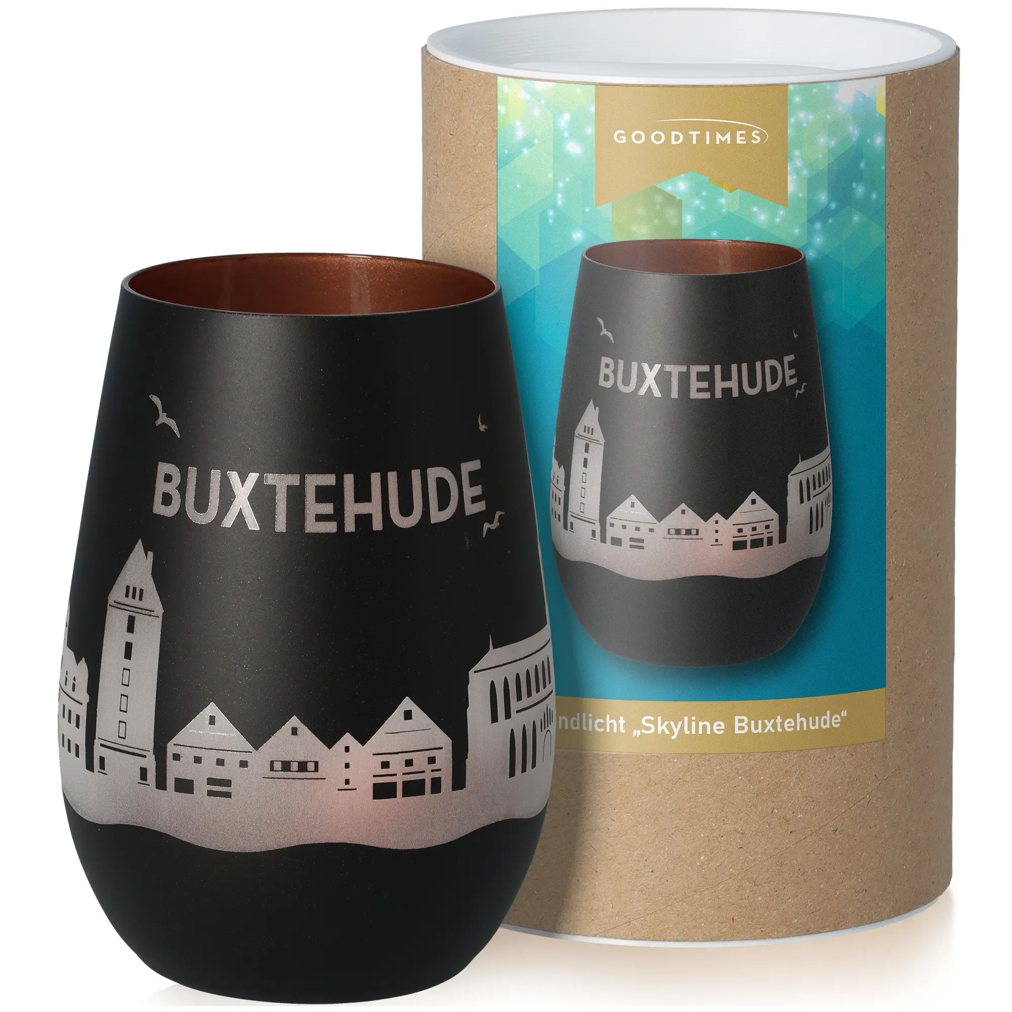 Windlicht Skyline Buxtehude