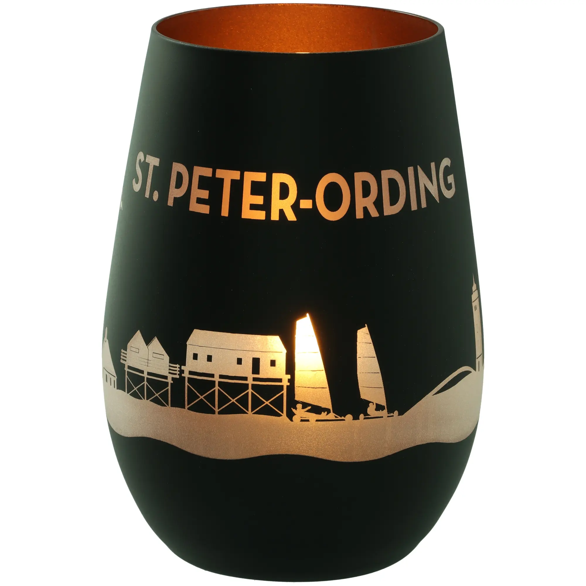 Windlicht Skyline St. Peter-Ording