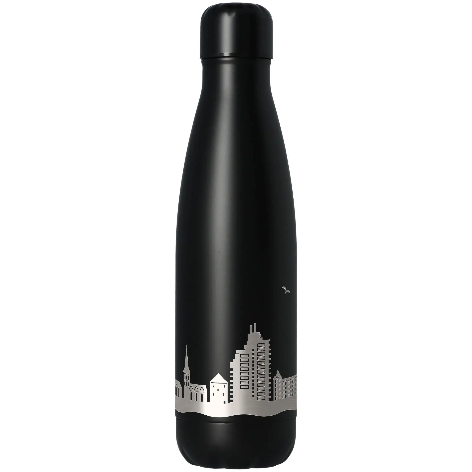 Goodtimes Trinkflasche Skyline Osnabrück Schwarz 500ml