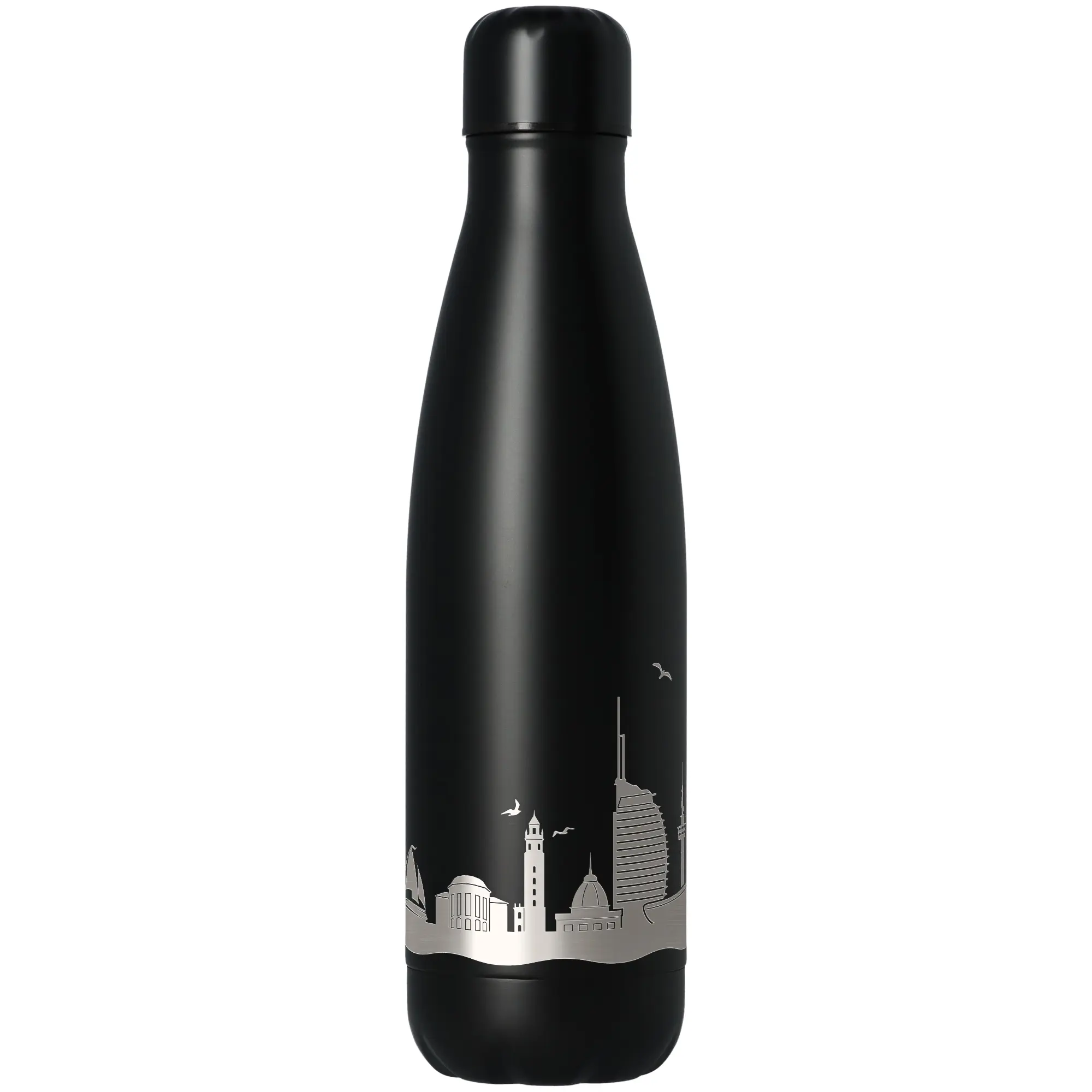 Trinkflasche Skyline Bremerhaven