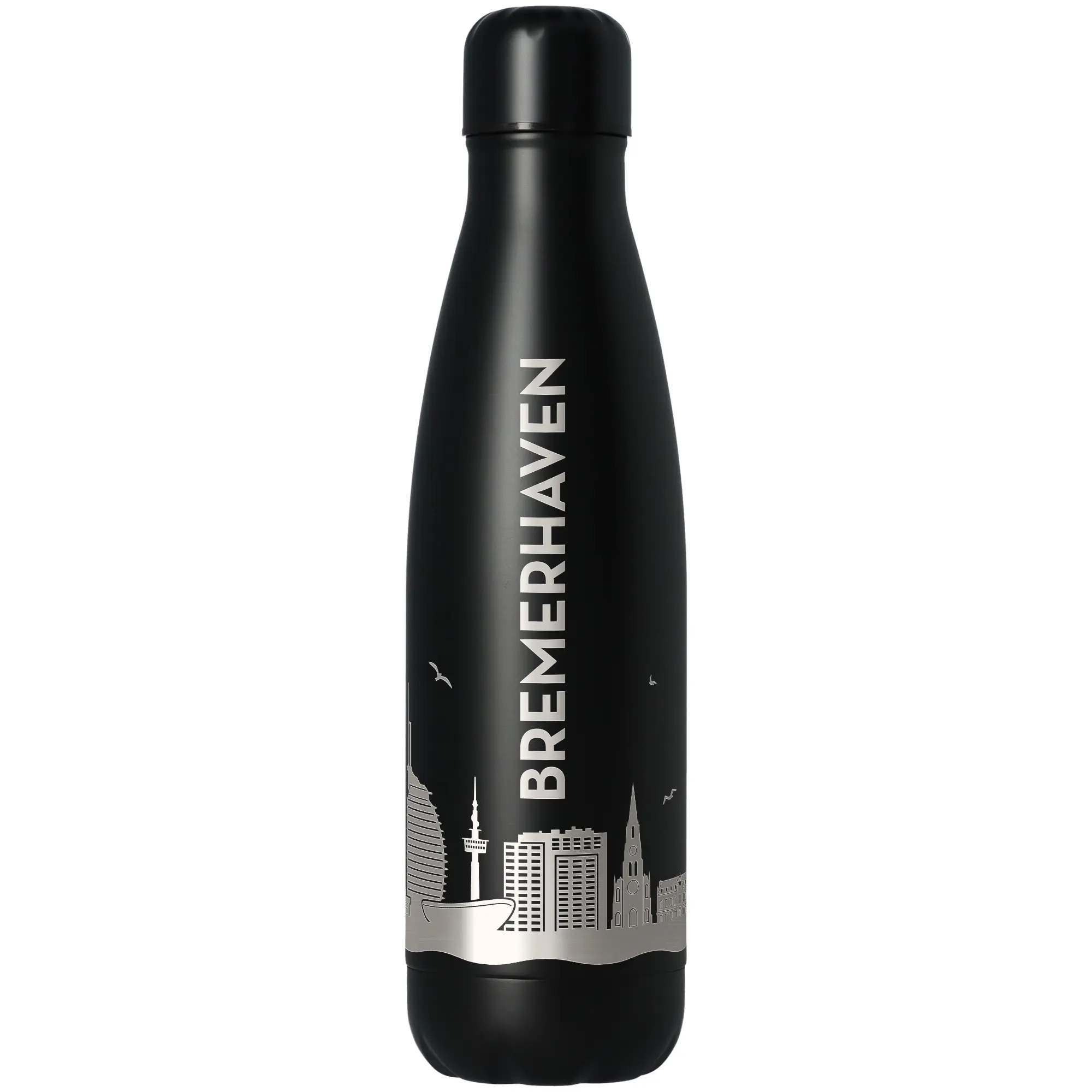 Trinkflasche Skyline Bremerhaven