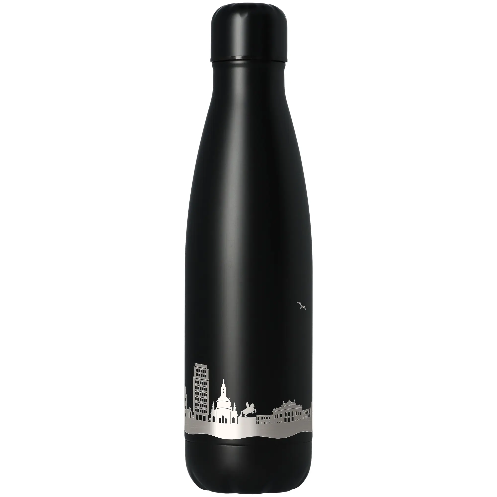 Goodtimes Trinkflasche Skyline Dresden Schwarz 500ml