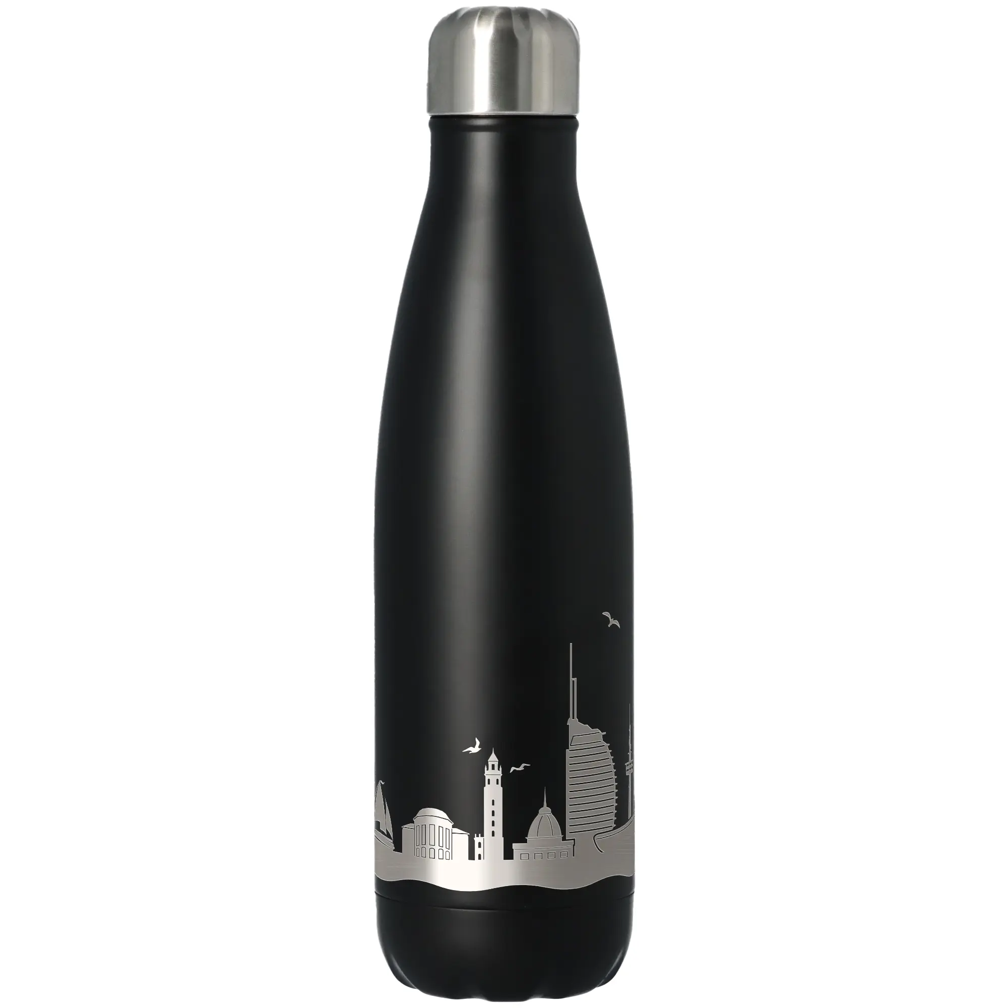 Trinkflasche Skyline Bremerhaven