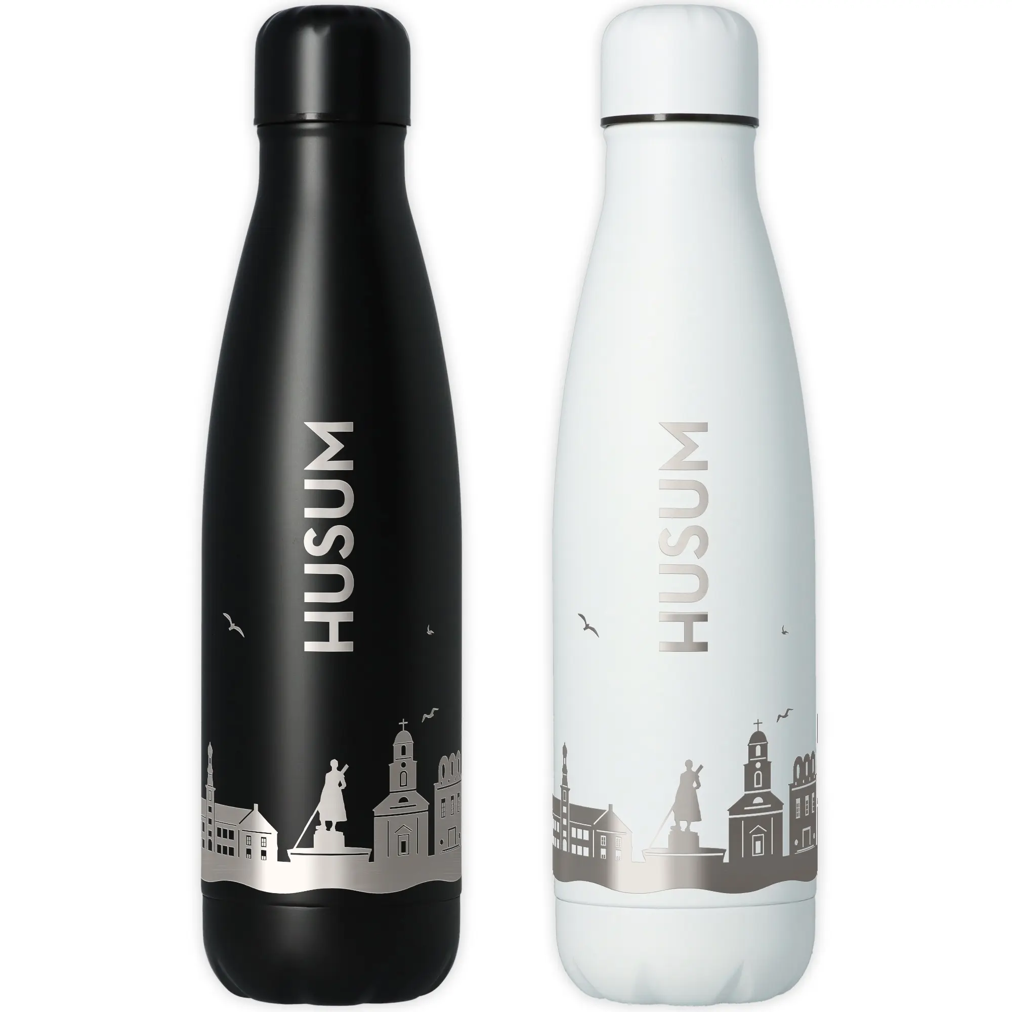 Trinkflasche Skyline Husum