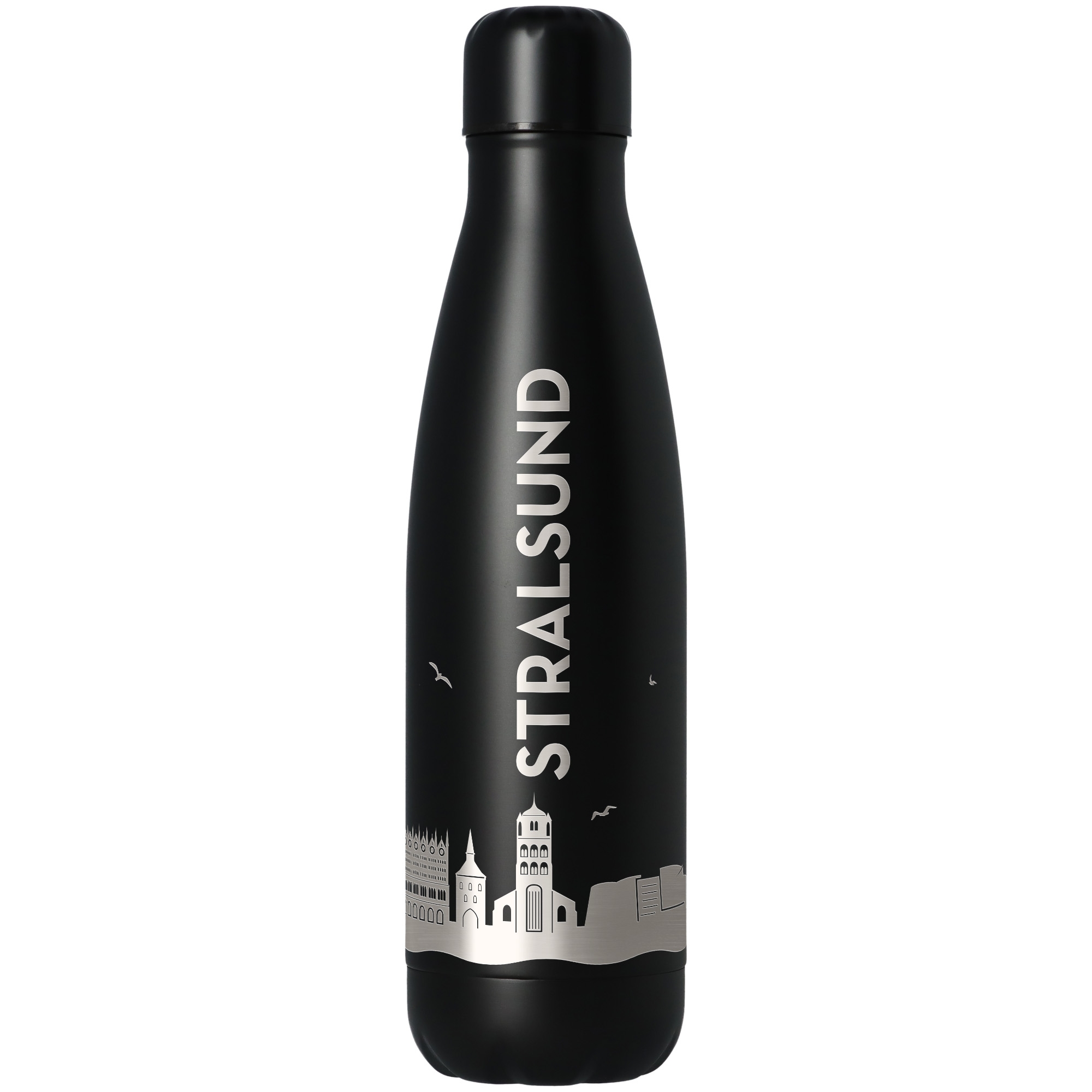 Trinkflasche Skyline Stralsund